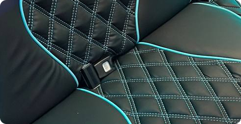 Custom ceiling systems with Starlight headliners