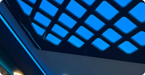 Premium upholstery with Katzkin leather