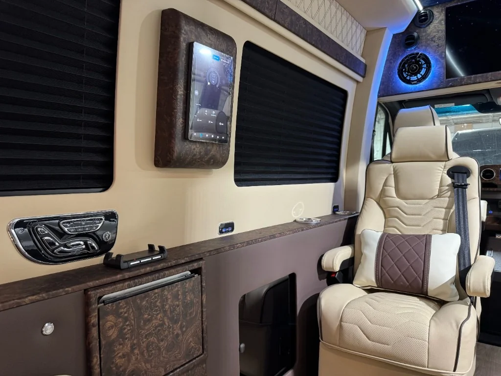 Custom window shades and climate control